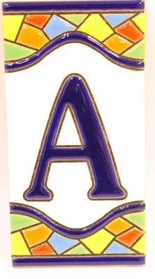 Mosaik Buchstaben