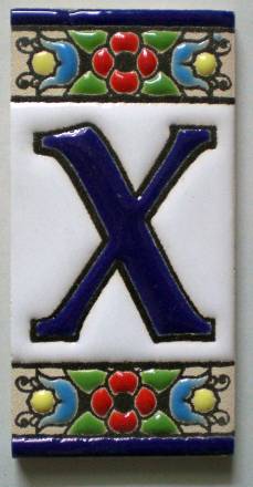 X - Fliese N° 1