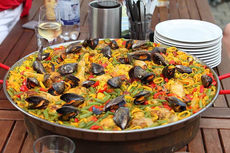 Paella Pfanne antihaftbeschichtet 55cm