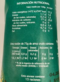 Original Rundkornreis - Paella Reis aus Spanien, 1 Kg, GP:2,65€ / kg