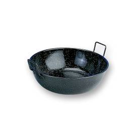 WOK Pfanne 20cm Stahl emailliert