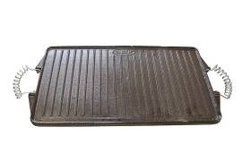 Plancha Grillplatte Gusseisen emailliert 21x27cm